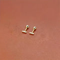 Lavish Bar Stud Earrings