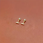 Lavish Bar Stud Earrings