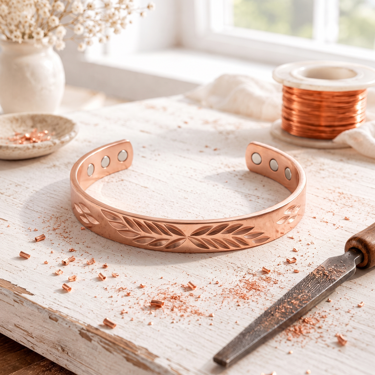 Bracelet en cuivre Canopy