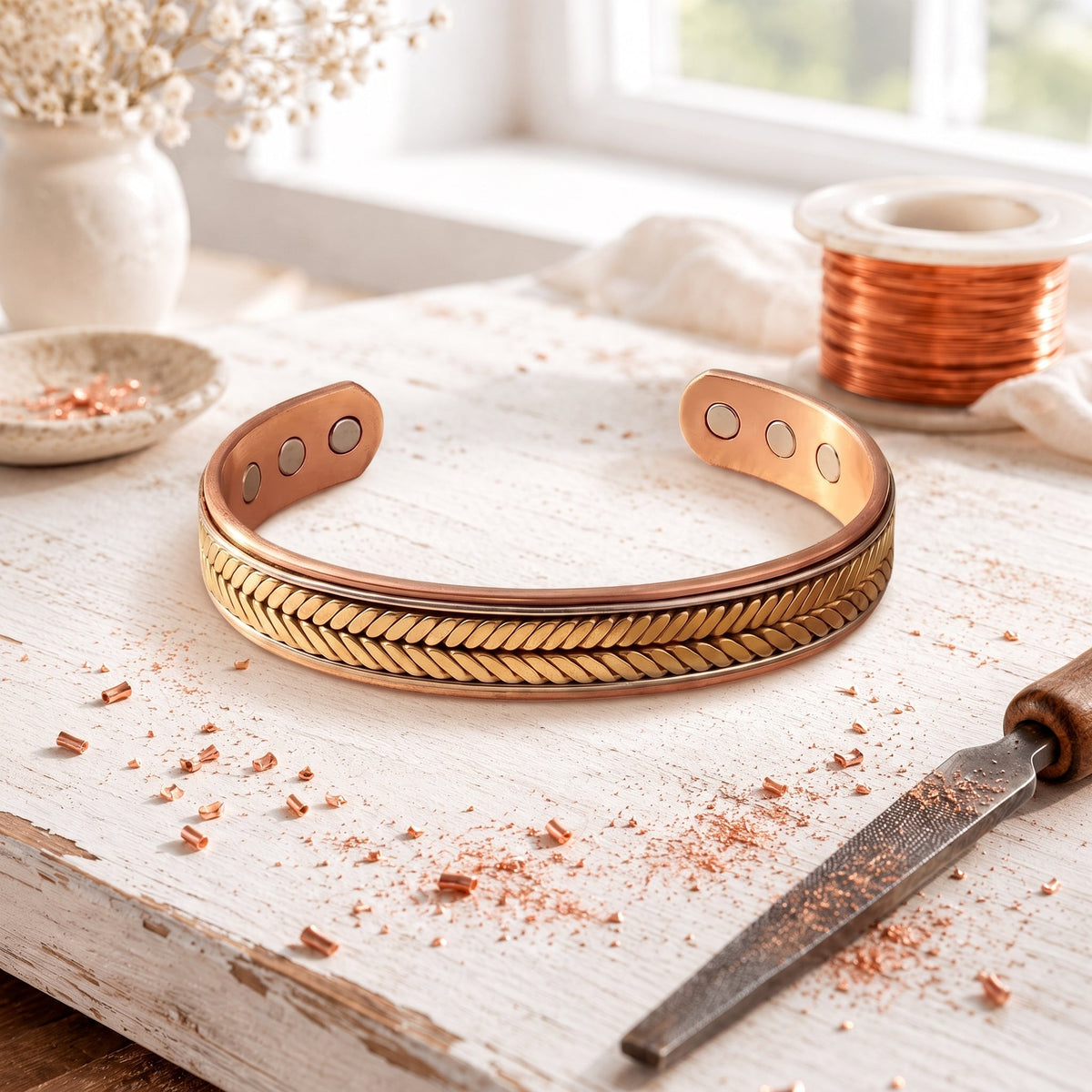 Bracelet en cuivre Schuiling