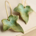 Retro Nature Leaf Earrings