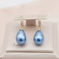 Ocean Opulence Gold Earrings