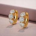 Timeless Zirconia Hoops Earrings