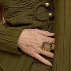 Marique French Vintage Noir Ring
