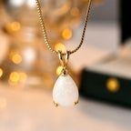 Radiant Opal Pendant Necklace