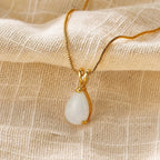 Radiant Opal Pendant Necklace
