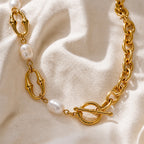 Pearl Essence Chain Necklace