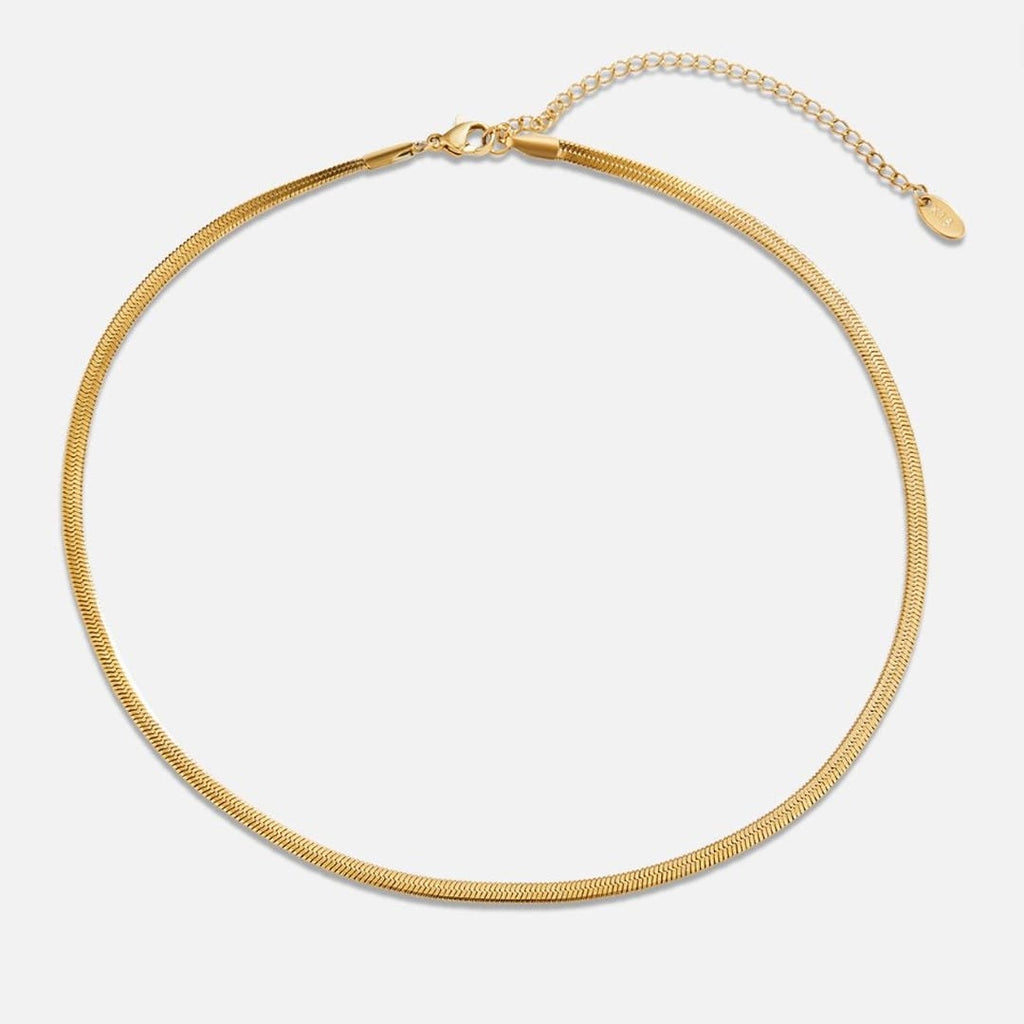 Snake Chain Gold Necklace